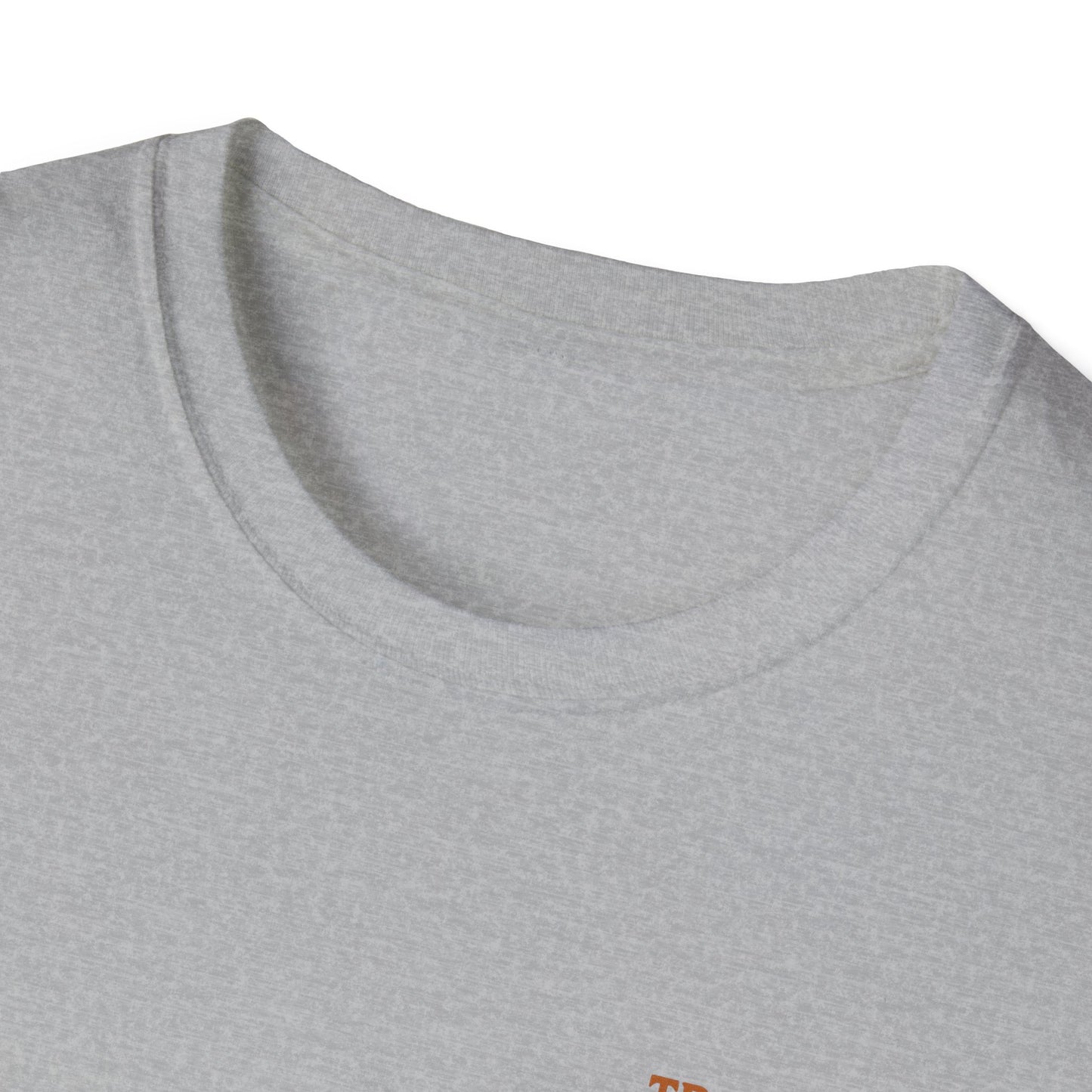 Adventure Awaits Unisex Softstyle T-Shirt - 'Four Walls Are Overrated' Camp Vibe Tee