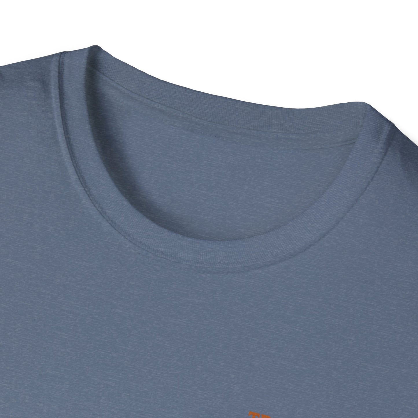 Adventure Awaits Unisex Softstyle T-Shirt - 'Four Walls Are Overrated' Camp Vibe Tee