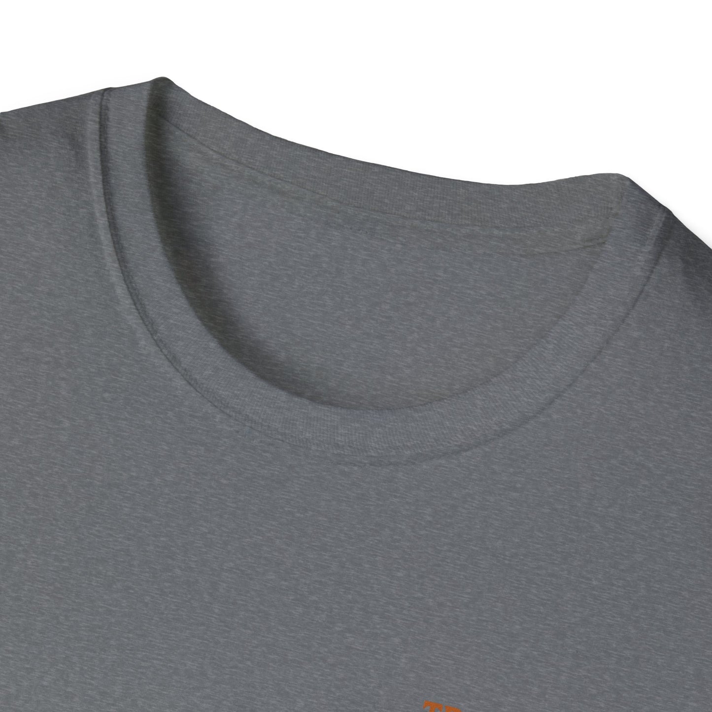 Adventure Awaits Unisex Softstyle T-Shirt - 'Four Walls Are Overrated' Camp Vibe Tee